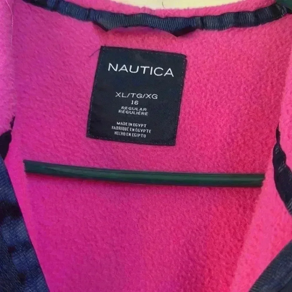Nautica Kids zipper hoodie - size XL(16) - stylish & comfortable !